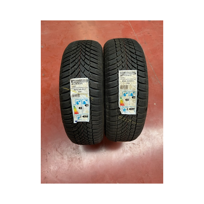 Neumáticos,205/60R17, 93H Lm005Blizzak M+S, Bridgestone