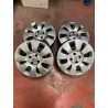 Llantas chapa usadas 5 1/2x15 Toyota Yaris