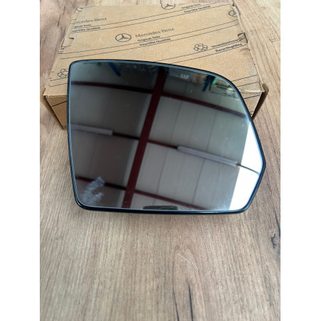 A1648107819,Cristal + soporte retrovisor derecho térmico gran ángulo