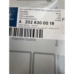 A2028300018,Mercedes filtro de habitáculo