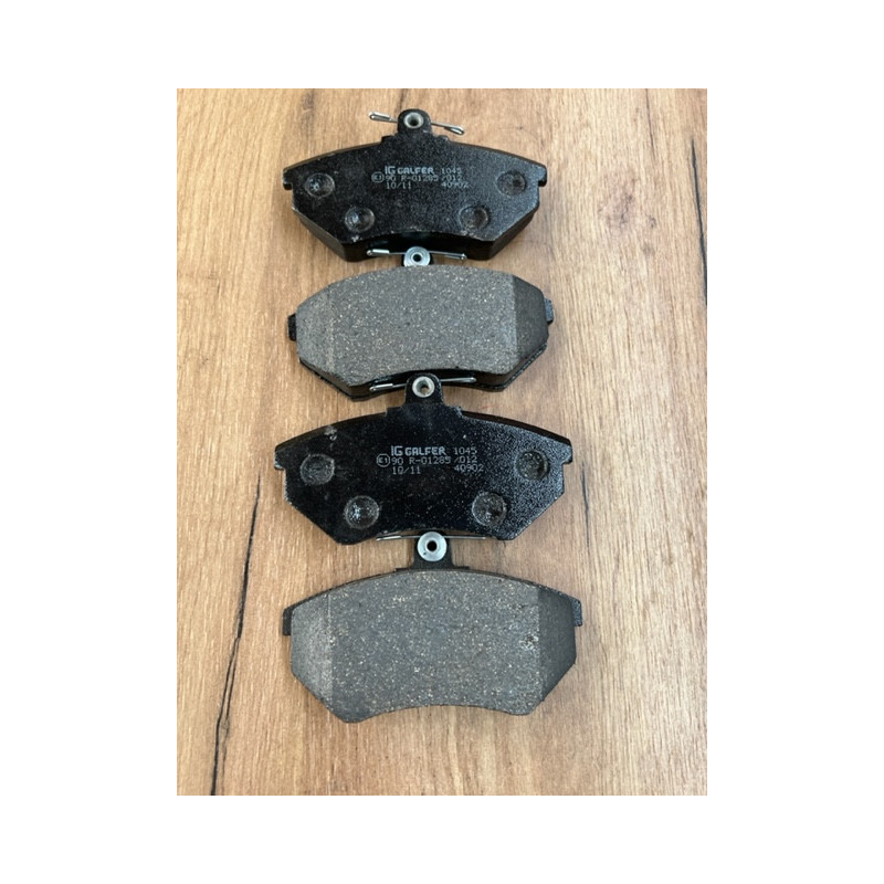 Juego De 4 Pastillas De Freno Galfer,Delanteras,Seat,Vw