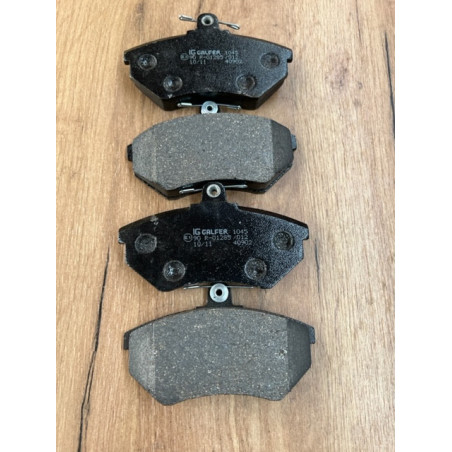 Juego De 4 Pastillas De Freno Galfer,Delanteras,Seat,Vw