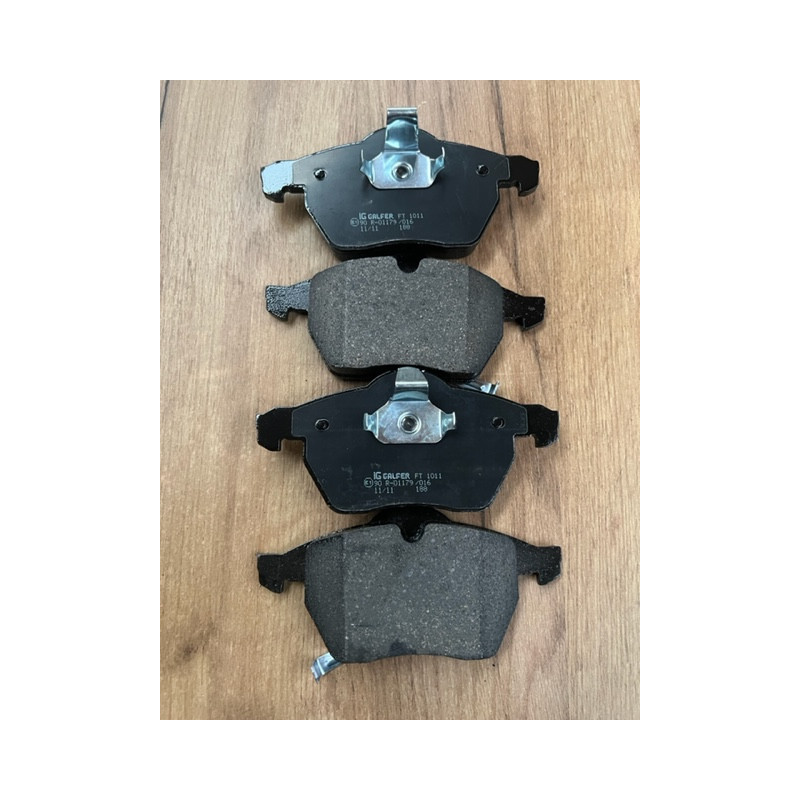 Juego De 4 Pastillas De Freno Galfer,Delanteras,Opel,Saab