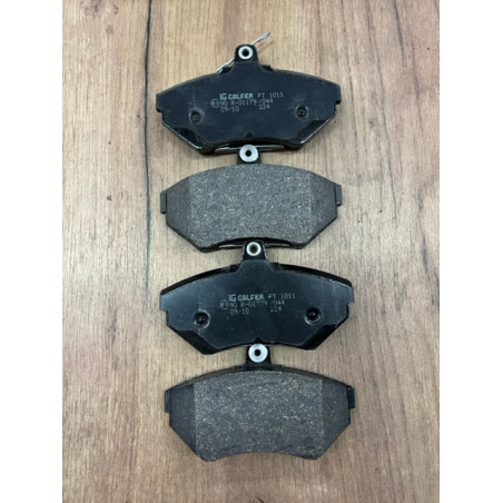 Juego De 4 Pastillas De Freno Galfer,Delanteras,Seat,Vw