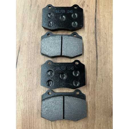 Juego De 4 Pastillas De Freno Galfer,Delanteras,Ford,Lotus,Renault,Seat