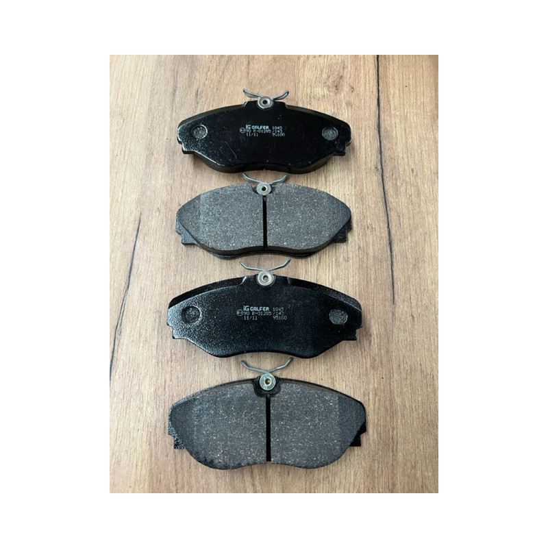 Juego De 4 Pastillas De Freno Galfer,Delanteras,Nissan,Opel,Renault
